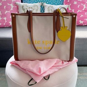 Kate Spade Medium Market Canvas Tote